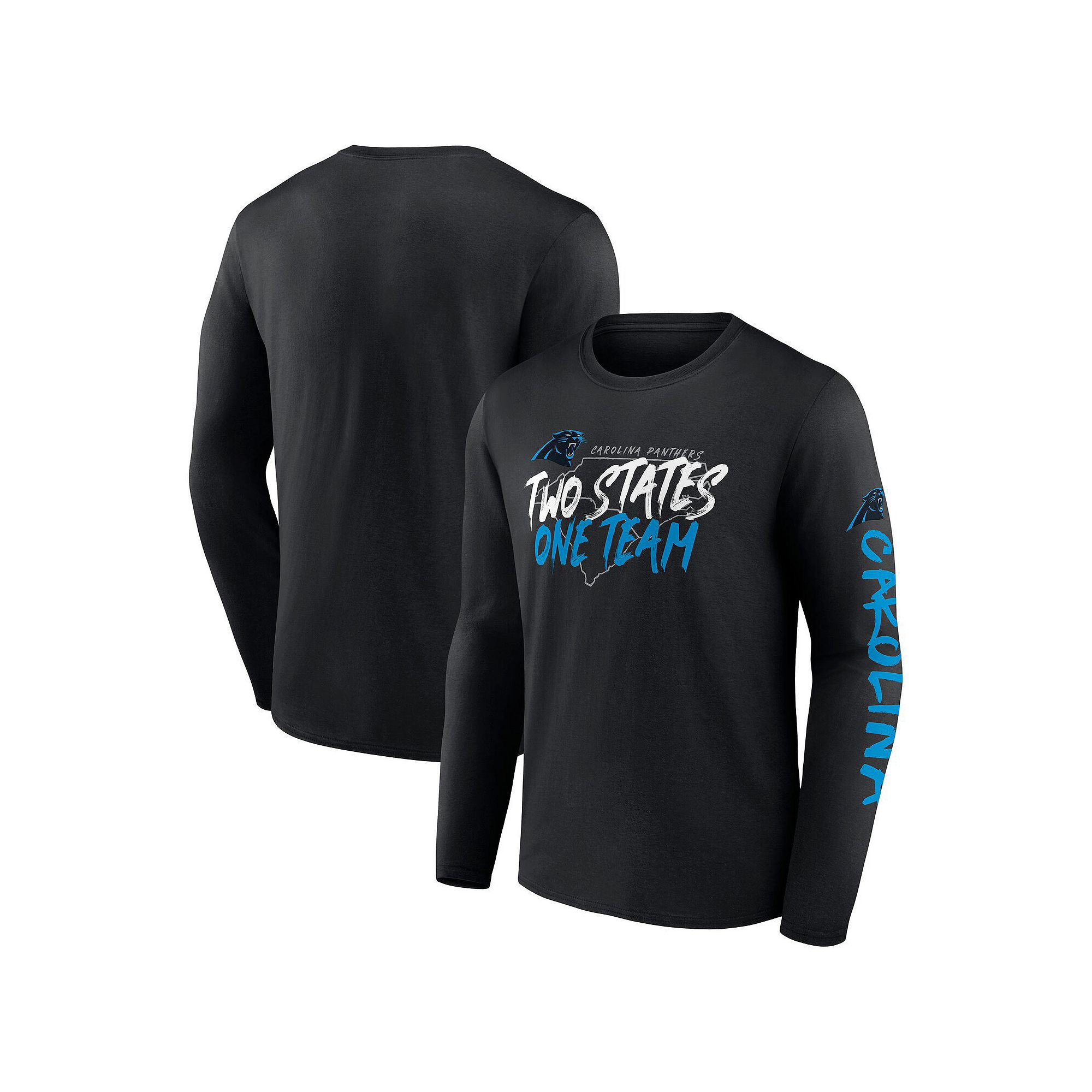 Mens Fanatics Branded Black Carolina Panthers Hometown Collection Sweep Lo