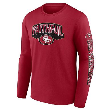 Men's Fanatics Branded Scarlet San Francisco 49ers Hometown Collection ...