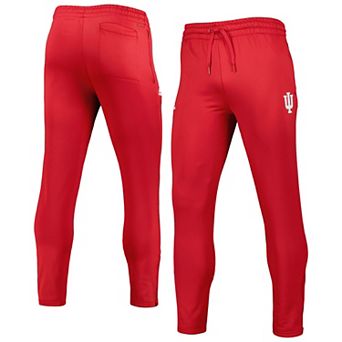 Men's adidas Crimson Indiana Hoosiers AEROREADY Tapered Pants