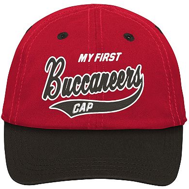 Infant Red/Black Tampa Bay Buccaneers My First Tail Sweep Slouch Flex Hat
