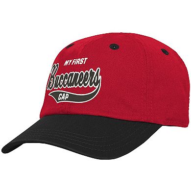 Infant Red/Black Tampa Bay Buccaneers My First Tail Sweep Slouch Flex Hat
