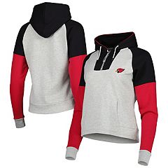 Women's Fanatics Branded Heather Cardinal Arizona Cardinals Set To Fly Pullover  Hoodie