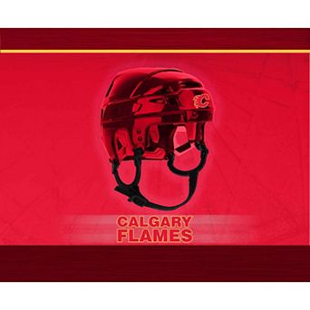 Calgary Flames Helmet Mouse Pad