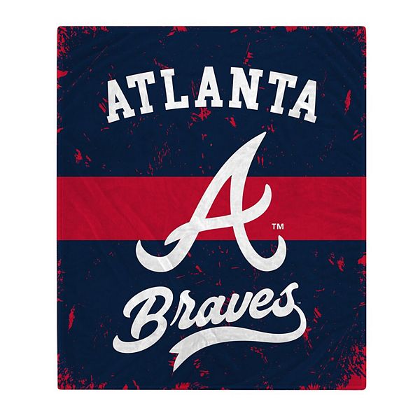 Atlanta Braves Retro Vintage Fleece Blanket