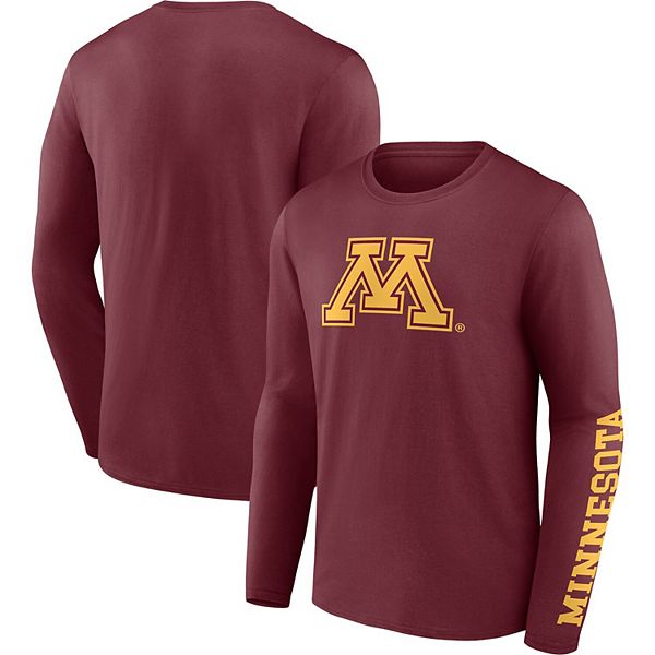 Men's Fanatics Branded Maroon Minnesota Golden Gophers Double Time 2 ...