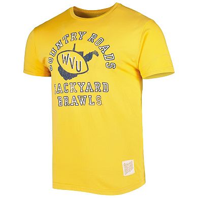 Men's Original Retro Brand Gold West Virginia Mountaineers 2022 ...