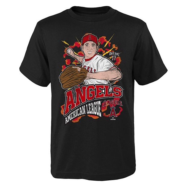 Youth Shohei Ohtani Black Los Angeles Angels Artist Series Player