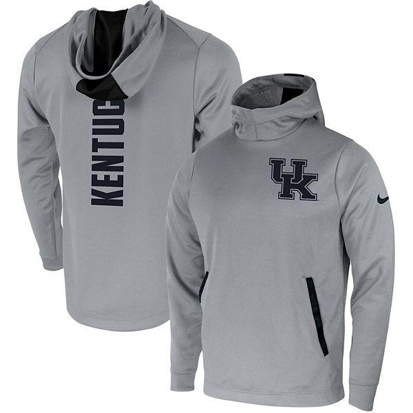 Men's Nike Gray Kentucky Wildcats 2Hit Performance Pullover Hoodie