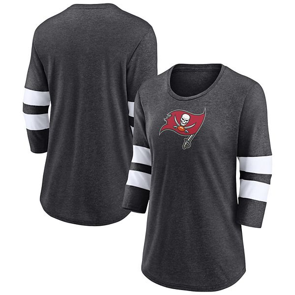 Tampa Bay Buccaneers Neutral Colour Logo Long Sleeve T-Shirt