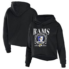 New Era Royal Los Angeles Rams Foil Sleeve Pullover Hoodie