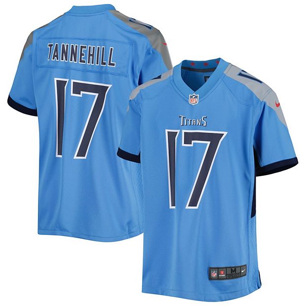 Men's Nike Ryan Tannehill White Tennessee Titans Game Jersey