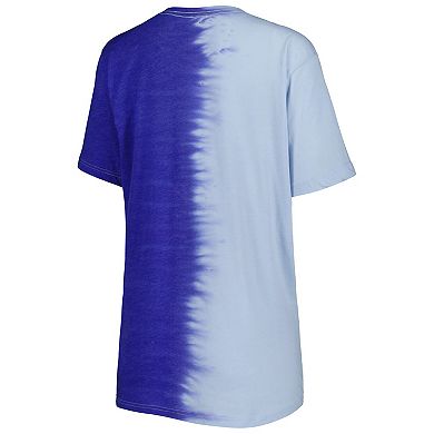 Women's Gameday Couture Royal Florida Gators Find Your Groove Split-Dye T-Shirt