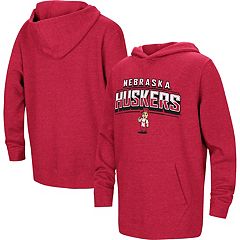 Louisville Cardinals Colosseum Youth Live Hardcore Raglan Pullover Hoodie -  Red
