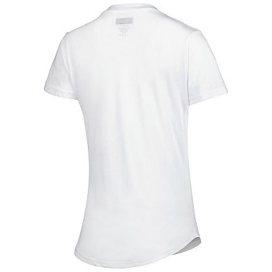 Women's Concepts Sport White/Charcoal Arizona Cardinals Sonata T-Shirt & Leggings Sleep Set