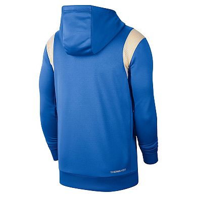 Men's Nike Blue UCLA Bruins 2022 Game Day Sideline Performance Pullover Hoodie