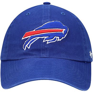 Youth '47 Royal Buffalo Bills Logo Clean Up Adjustable Hat