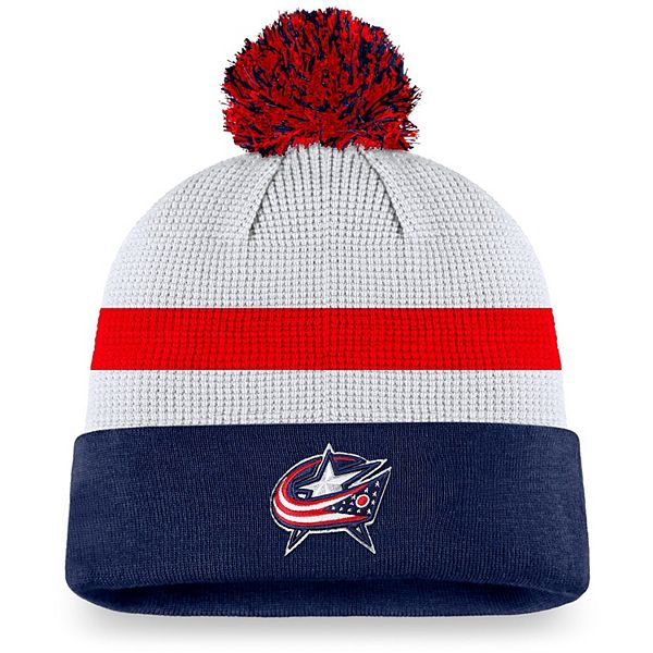 Men's Fanatics Branded White/Navy Columbus Blue Jackets Authentic Pro