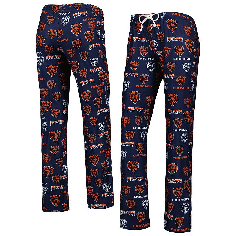Womens Concepts Sport Navy Chicago Bears Breakthrough Knit Pants, Size: Sm