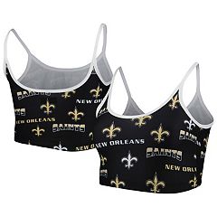 Atlanta Falcons Concepts Sport Women's Gauge Lounge Bralette - Black