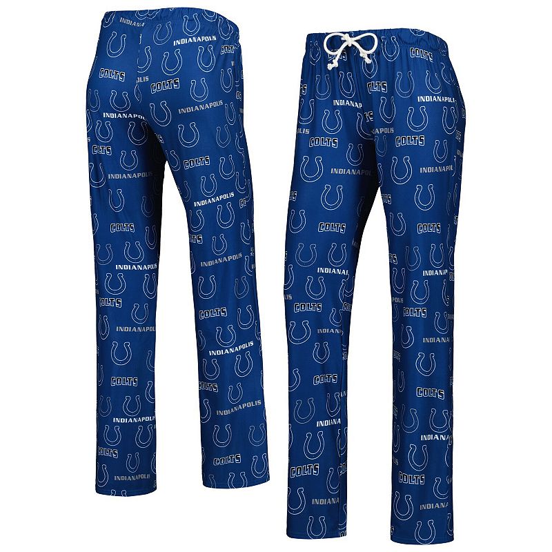 Womens Concepts Sport Royal Indianapolis Colts Breakthrough Knit Pants, Si