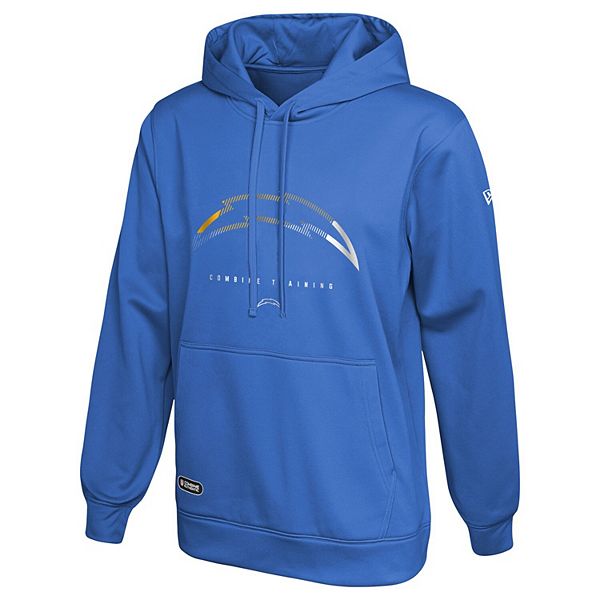 Men's New Era Powder Blue Los Angeles Chargers Authentic Combine Watson  Pullover Hoodie