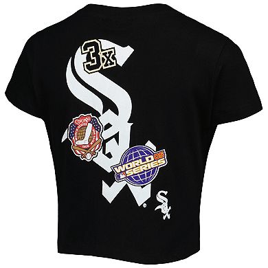 Women's New Era Black Chicago White Sox Historic Champs T-Shirt