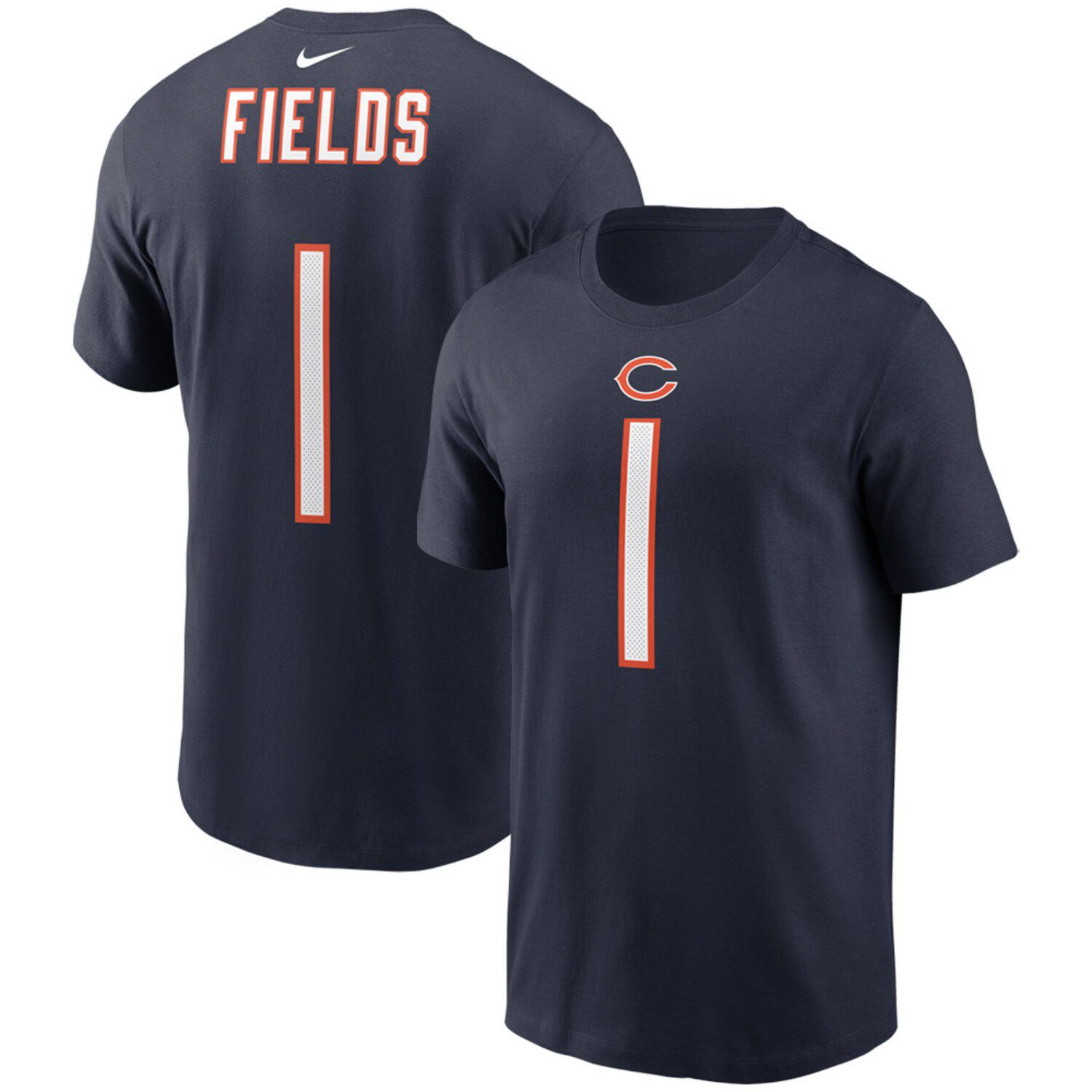 Nike Youth Nike Justin Fields Gray Chicago Bears Inverted Game Jersey