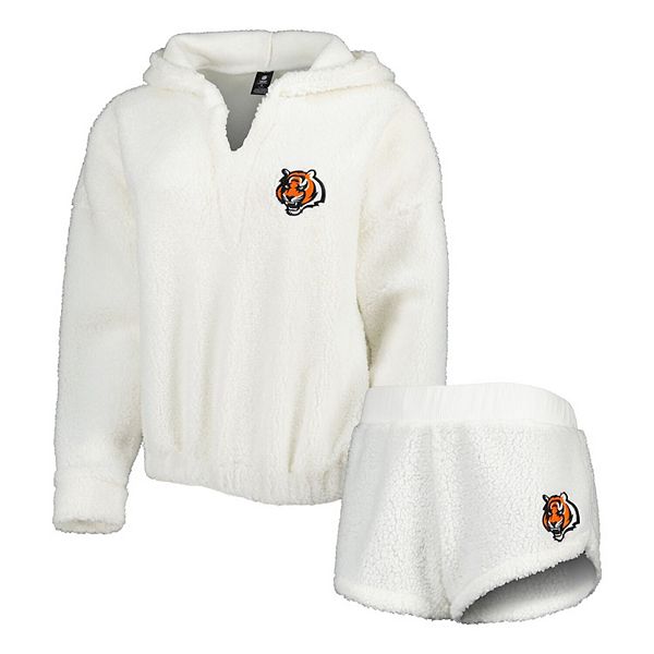 bengals white out hoodie