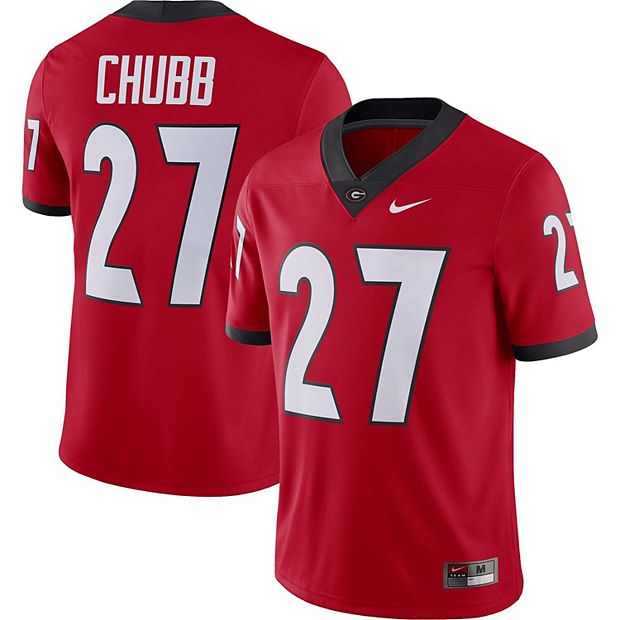 Men's Nike Nick Chubb Red Georgia Bulldogs Alumni Game Jersey