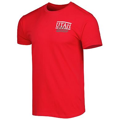 Men's Red Utah Utes Hyperlocal T-Shirt