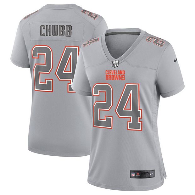 Lids Nick Chubb Cleveland Browns Nike Youth Atmosphere Game Jersey - Gray