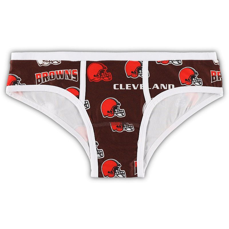 Womens Concepts Sport Brown Cleveland Browns Breakthrough Allover Print Kn
