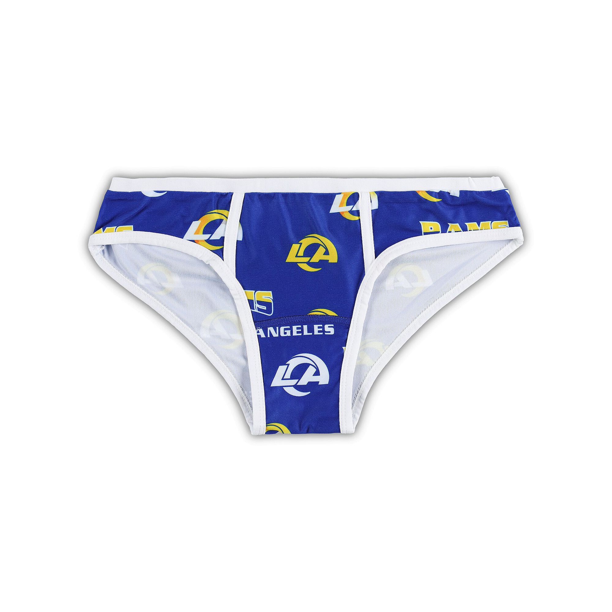 Womens Concepts Sport Navy Los Angeles Rams Breakthrough Allover Print Kni