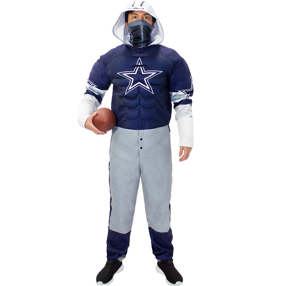 Men s Navy Dallas Cowboys Game Day Costume