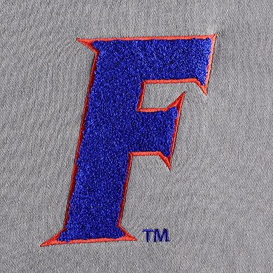 Women's Gameday Couture Gray Florida Gators Back To Reality Colorblock Pullover Sweatshirt