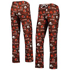 Youth Cleveland Browns Orange Logo Allover Print Long Sleeve T-Shirt &  Pants Holiday Pajamas Sleep Set