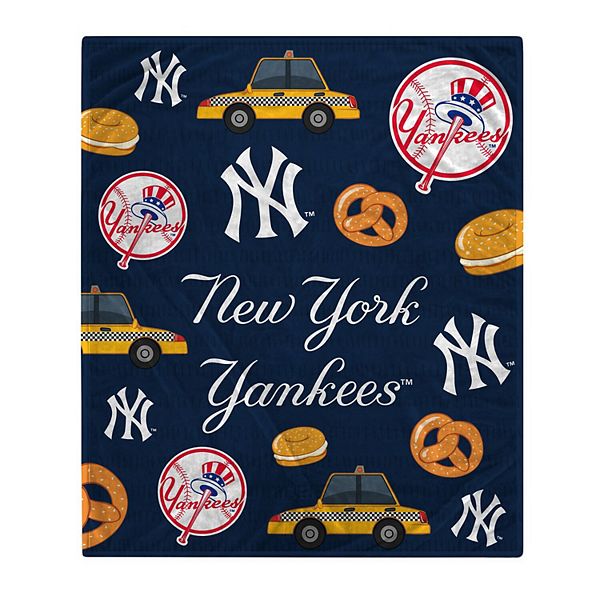 New York Yankees 60'' x 70'' Hometown Logo Fleece Blanket