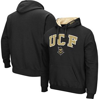 Men's Colosseum Black UCF Knights Arch & Logo Pullover Hoodie