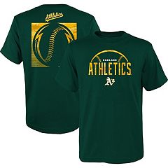  Majestic Athletic Oakland Athletics Custom (Name/#) Adult Small  Replica Jersey Tee Green : Sports & Outdoors