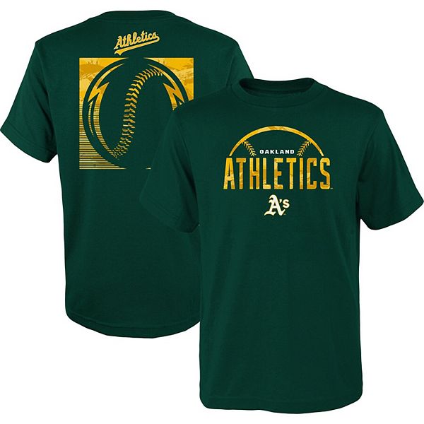 Oakland Athletics Nike Name & Number T-Shirt - Gray