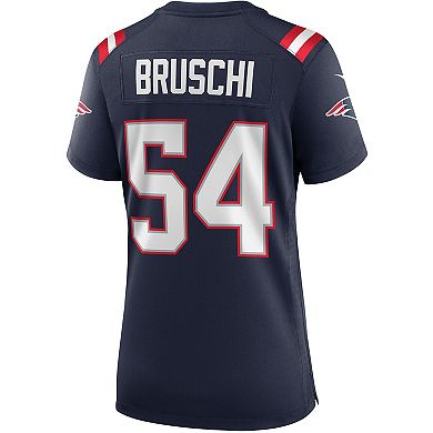 Women's Nike Tedy Bruschi Navy New England Patriots Game Retired Player Jersey