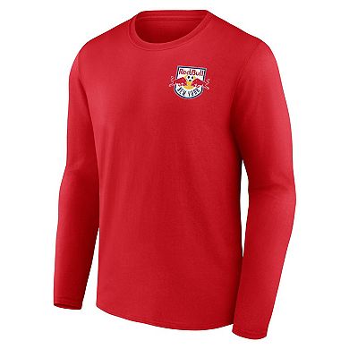 Men's Fanatics Branded Red New York Red Bulls Constant Success Long Sleeve T-Shirt