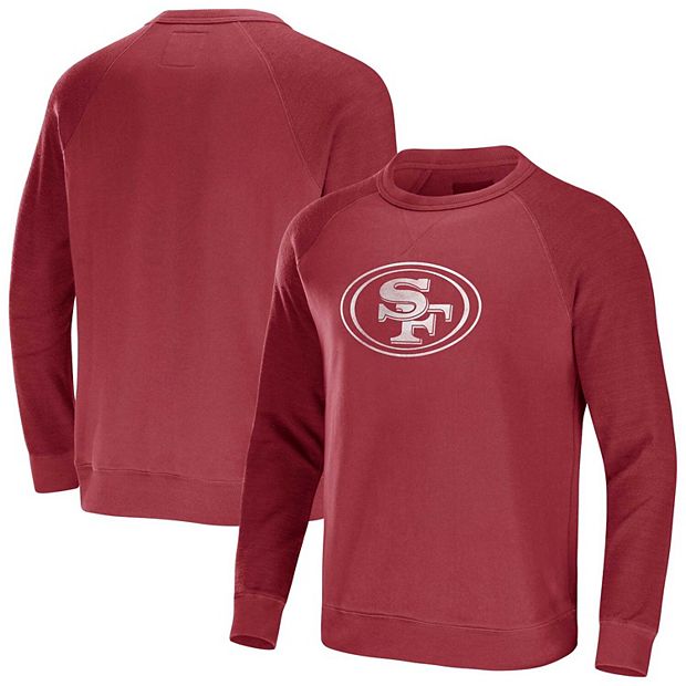 Men's NFL x Darius Rucker Collection by Fanatics Scarlet San Francisco 49ers  Stripe T-Shirt