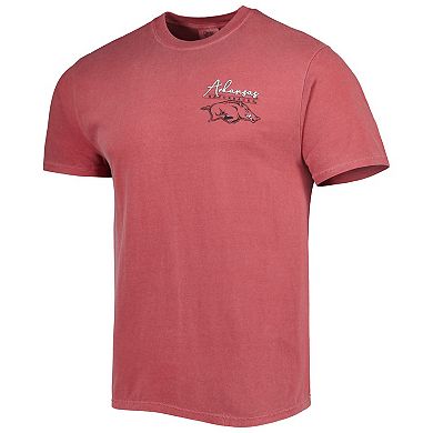 Men's Crimson Arkansas Razorbacks Hyperlocal T-Shirt