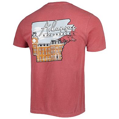 Men's Crimson Arkansas Razorbacks Hyperlocal T-Shirt
