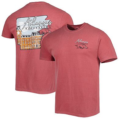 Men's Crimson Arkansas Razorbacks Hyperlocal T-Shirt