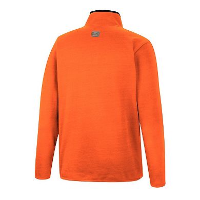 Men's Colosseum Orange Oklahoma State Cowboys Rebound Quarter-Snap Jacket
