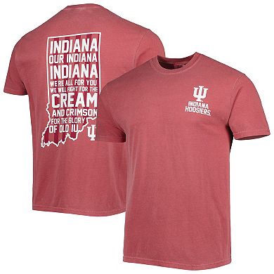 Men's Crimson Indiana Hoosiers Hyperlocal T-Shirt