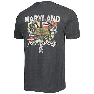 Men's Black Maryland Terrapins Hyperlocal T-Shirt