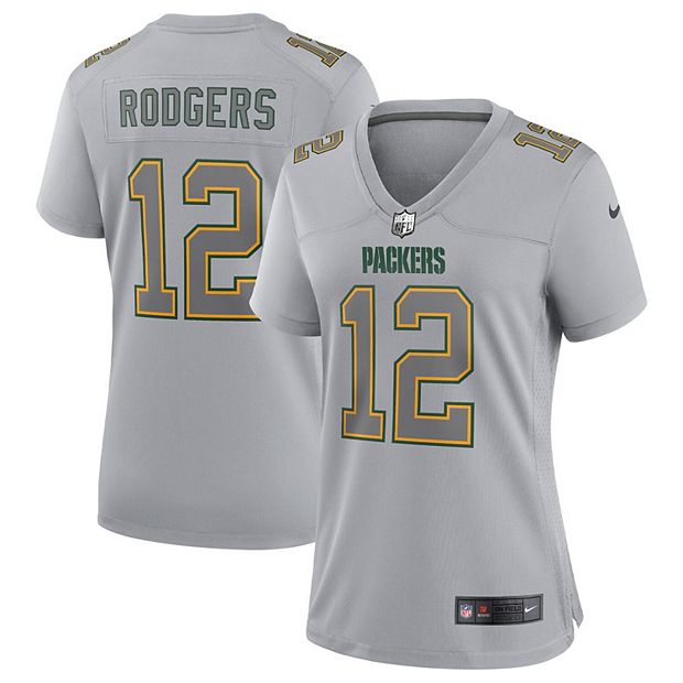 100% Authentic Aaron Rodgers Nike Packers On Field sewn Jersey Men Size 44  White